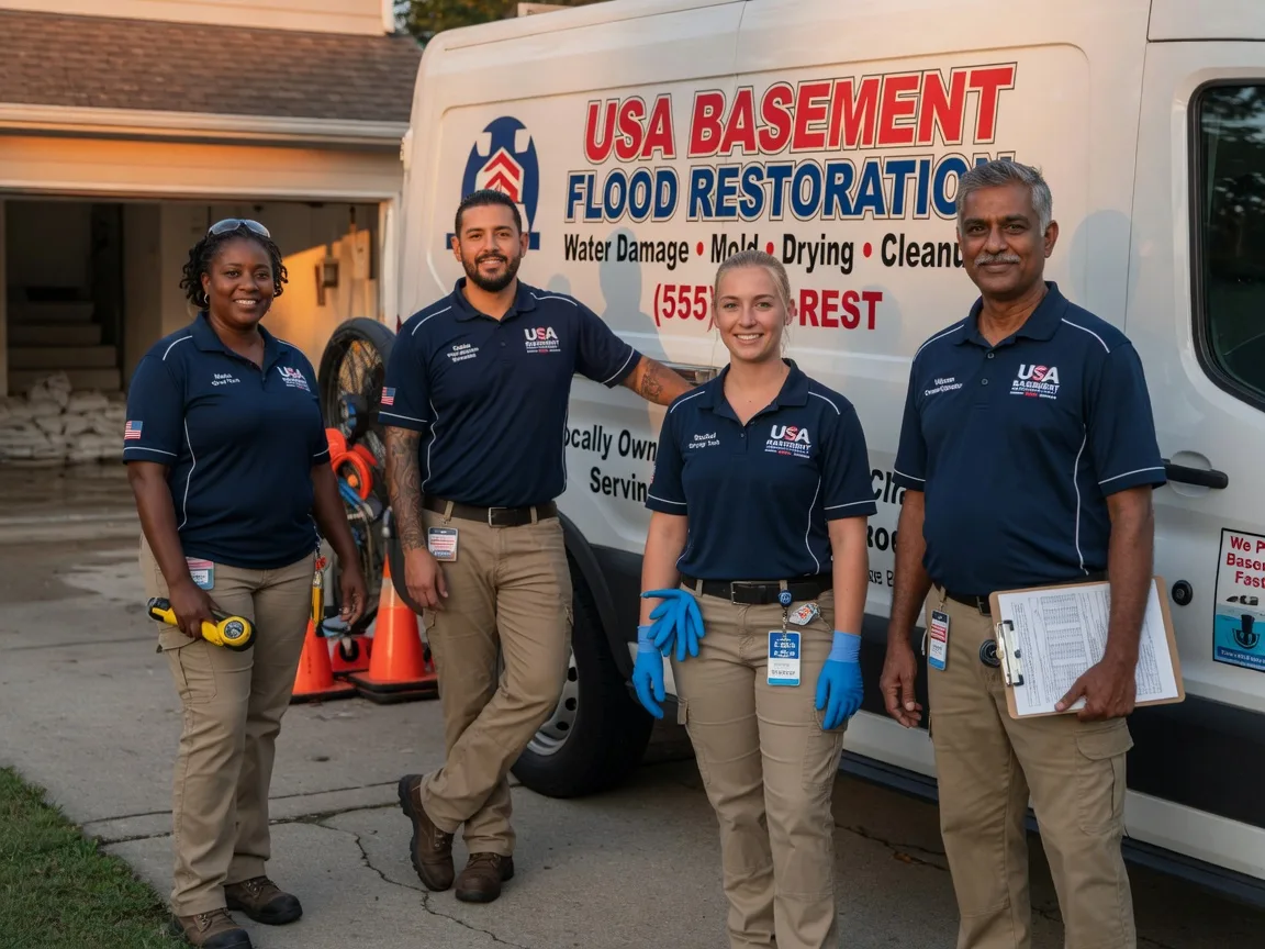 Basement Flood Cleanup company in Boley, OK