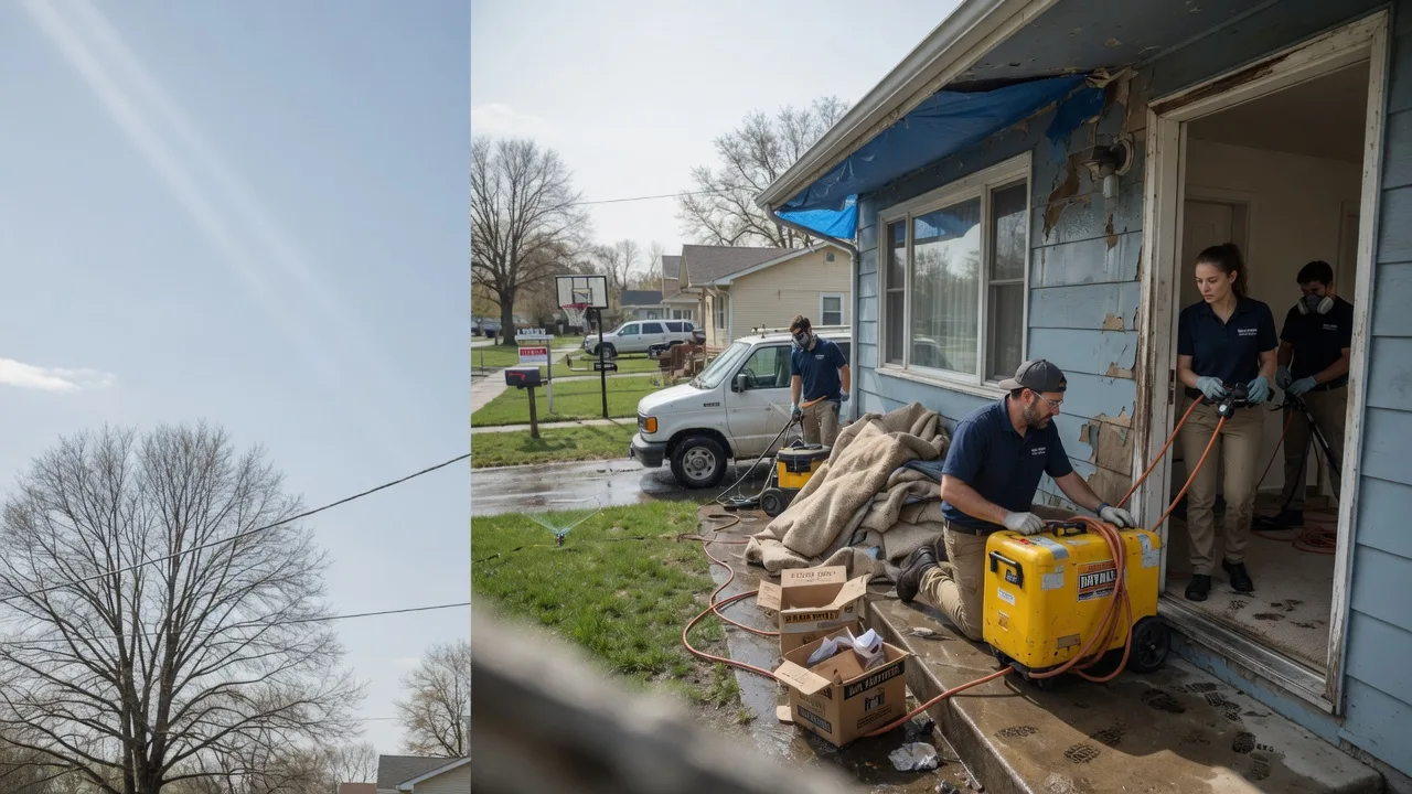 Basement Flood Cleanup in Boley, OK near me